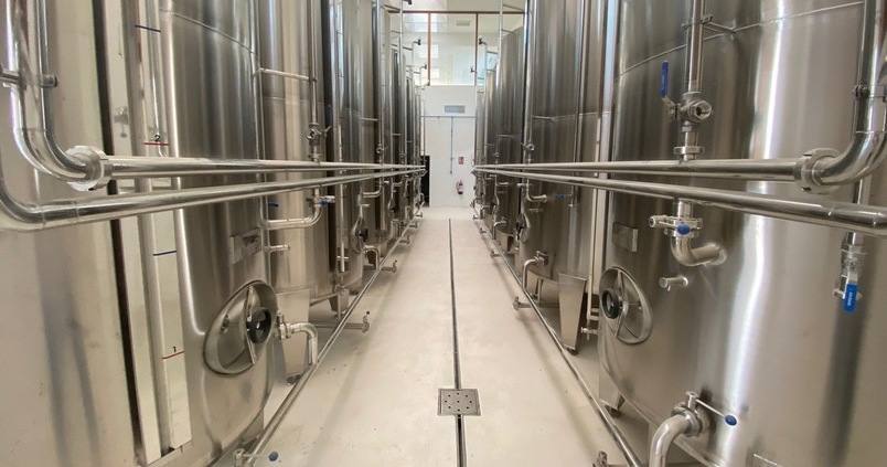 Organic bioclimatic oil cellar 