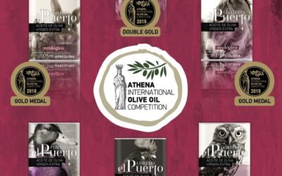 6 galardones para Cortijo el Puerto AOVE Ecológico en la ATHIOOC 2018