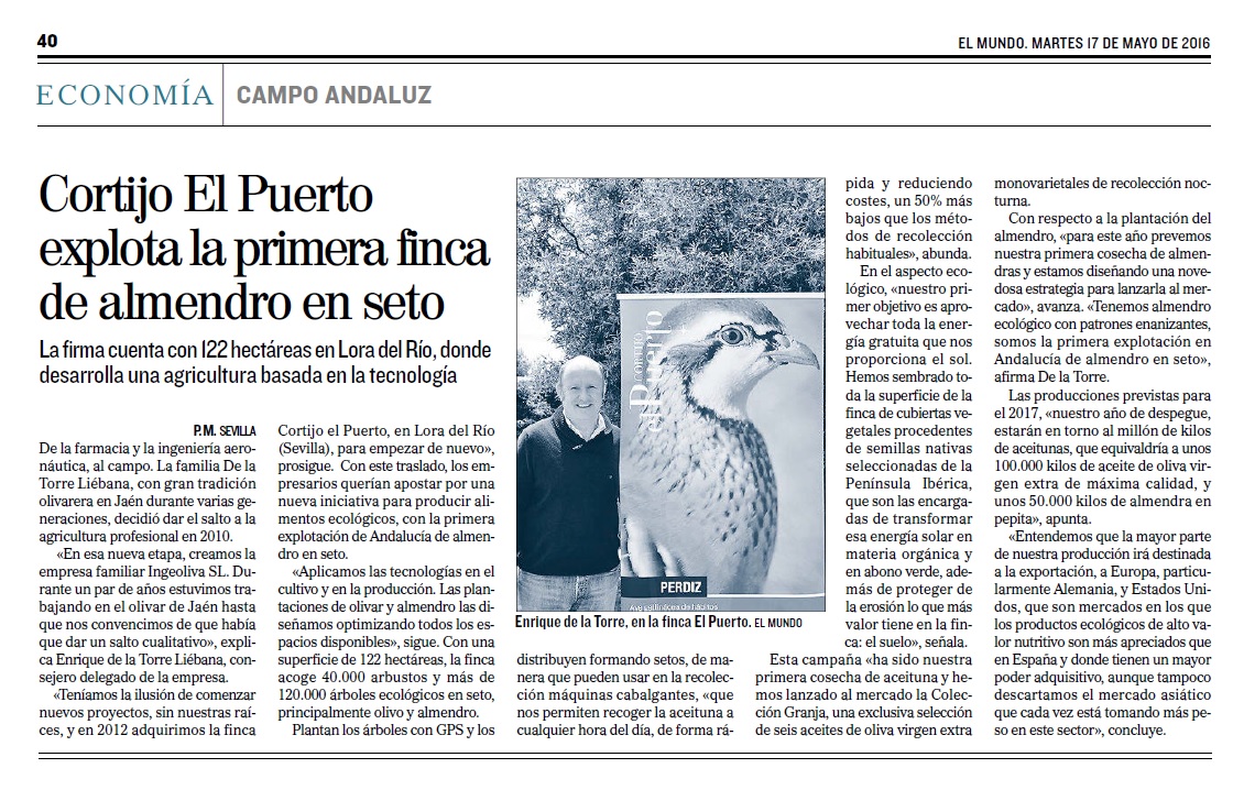 Cortijo el Puerto El Mundo 170516