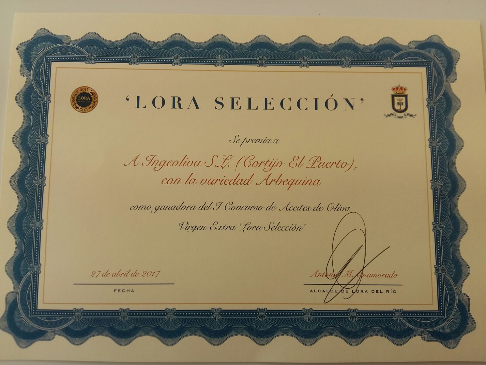 Cortijo el Pueto Lora Selección