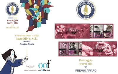 La Colección “Granja” AOVE Ecológico Cortijo el Puerto premio al diseño en Italia.