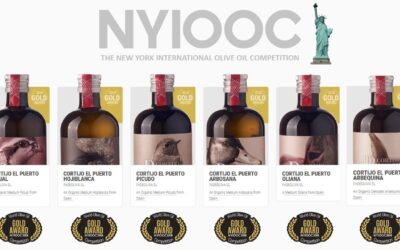 NYIOOC 2018 – 6 Gold medals for our Organic EVOO Cortijo el Puerto!