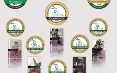 10 premios para los AOVE Ecológicos Cortijo el Puerto en Olivinus (Argentina)