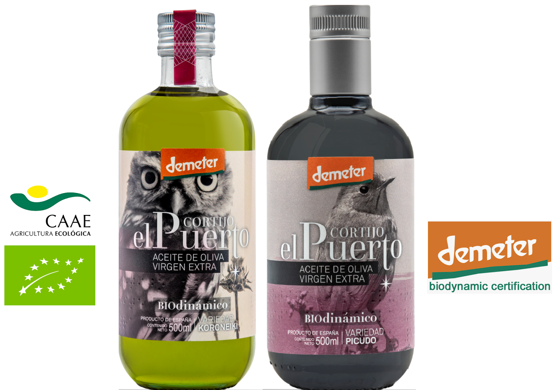 Organic & Biodynamic EVOO Cortijo el Puerto