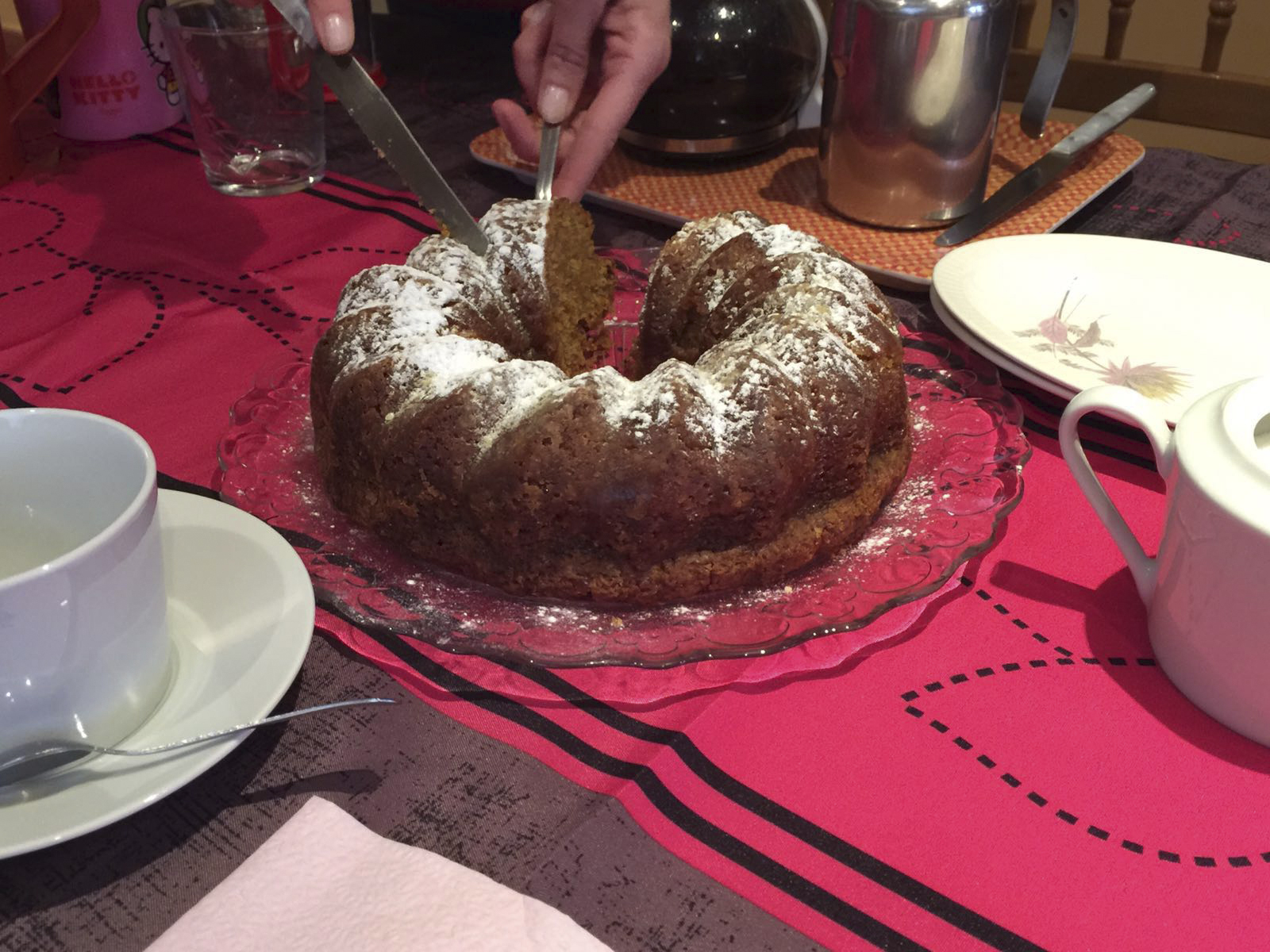 Pastel zanahoria Cortijo el Puerto