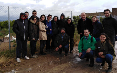 Cortijo el Puerto visitado por los alumnos Máster de Agricultura y Ganadería Ecológicas