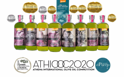 8 Awards for our Organic & Biodynamic EVOO at the Athena International Olive Oil Competition ATHIOOC (Greece)